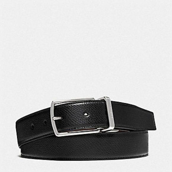 Coach Leather Belt Cut-to-Size Reversible Brown - Picture 1 of 4